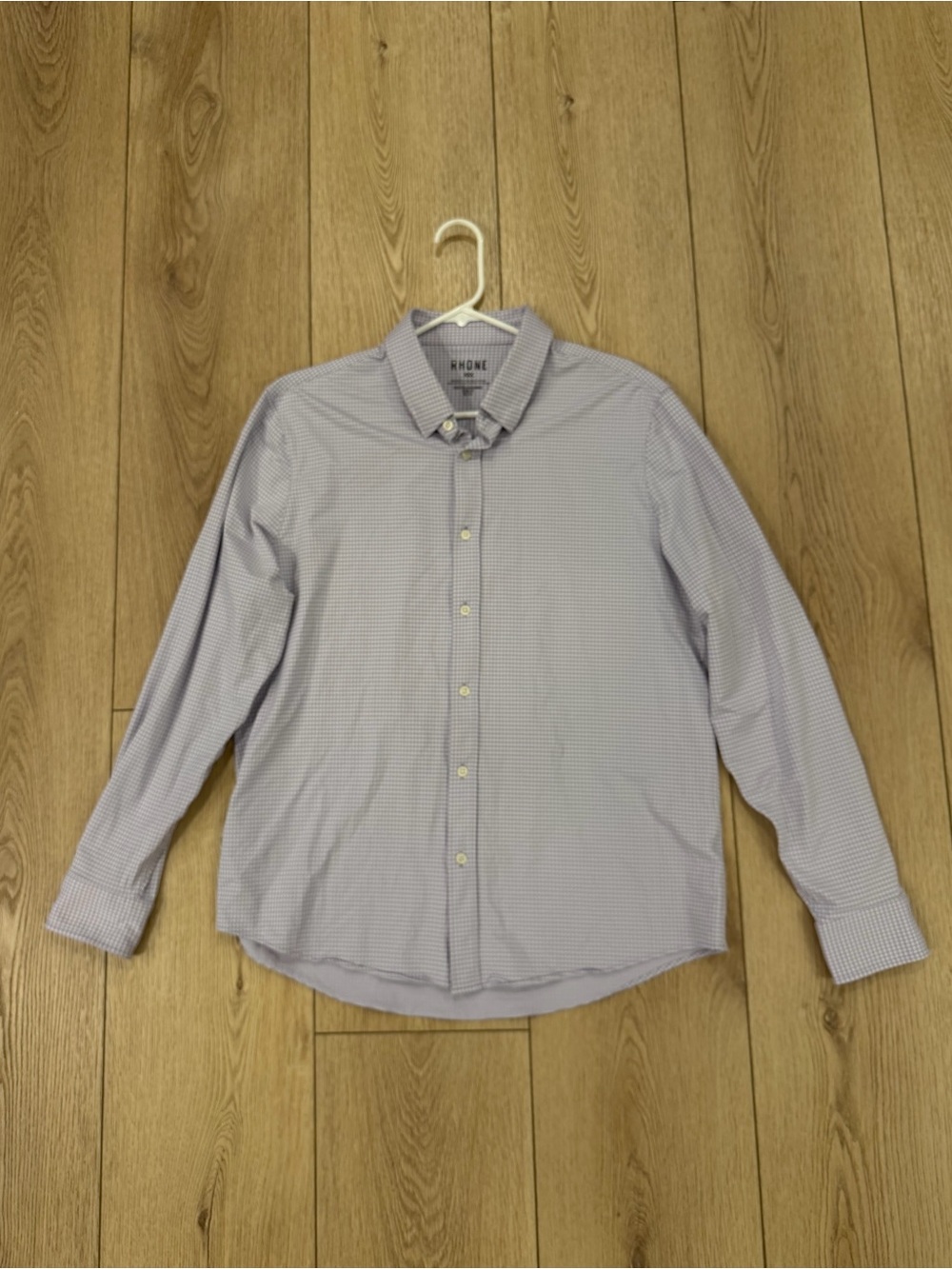 Rhone Commuter® Shirt - Slim in Lavender Check